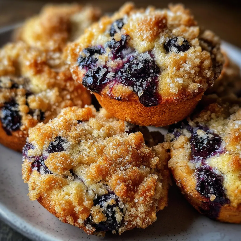 Ultimate Blueberry Muffin Cookies with Lemon Glaze and Crumb Topping